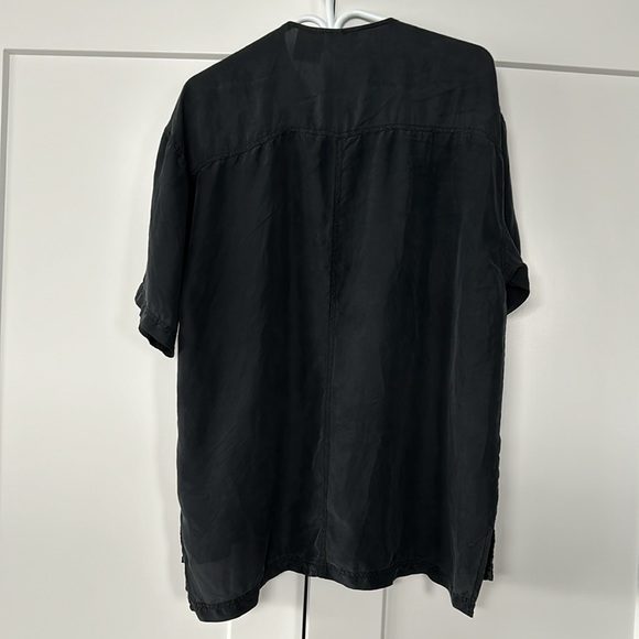 Men’s collarless 1/4 button down shirt - Picture 2 of 7